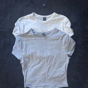 SHEIN Classic Gray T-Shirt